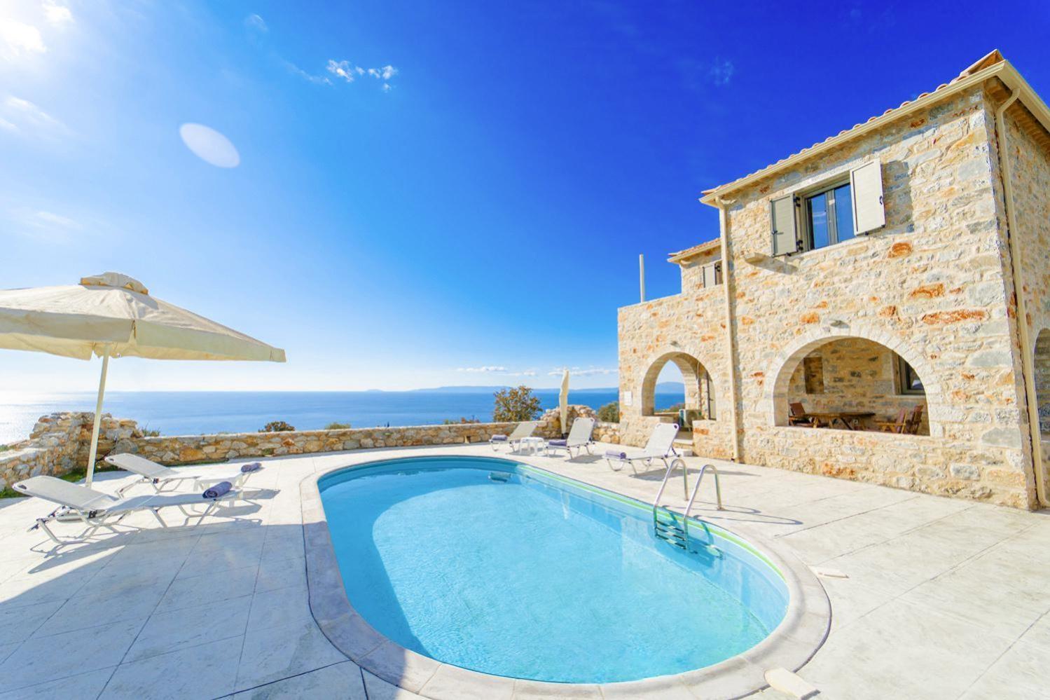 Villa Dioni Ena Pirgos  Exteriör bild