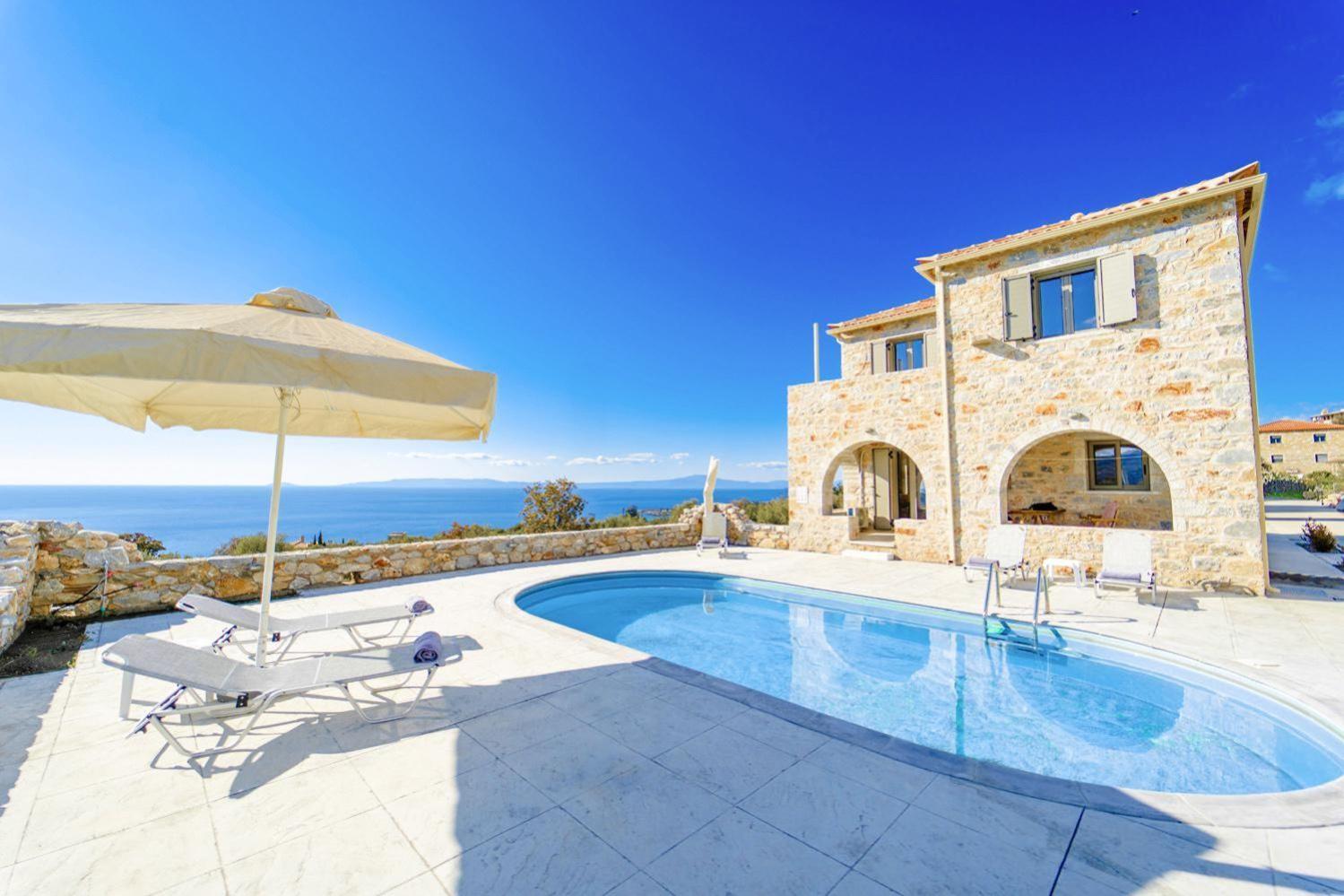 Villa Dioni Ena Pirgos  Exteriör bild